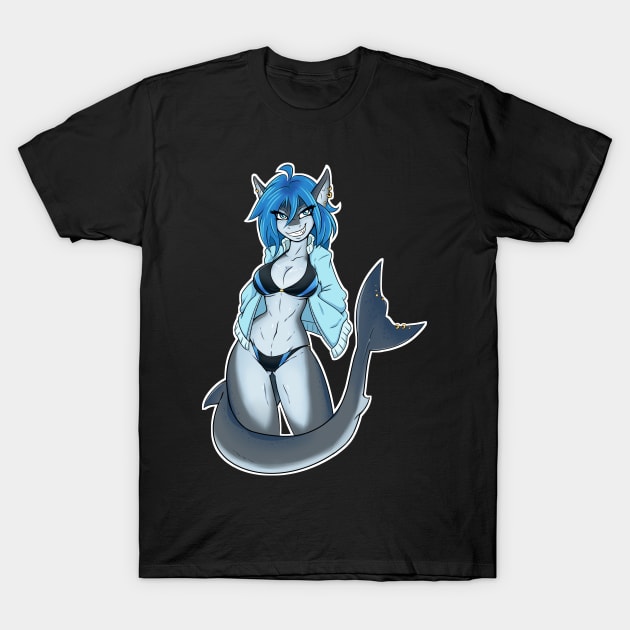 Shark-Girl Erika T-Shirt by Ambris